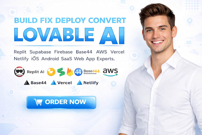 fix deploy lovable ai website improve convert lovable  IOS supabase base44 saas