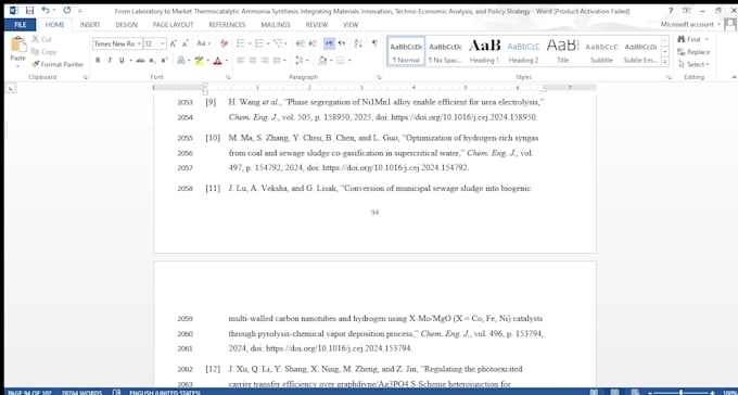 edit and add references using mendeley zetro and endnote