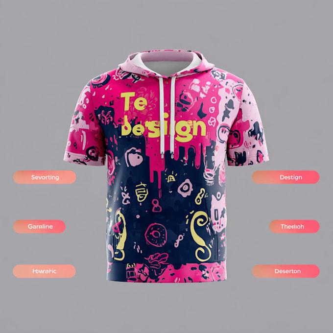 do custom typography tshirt design