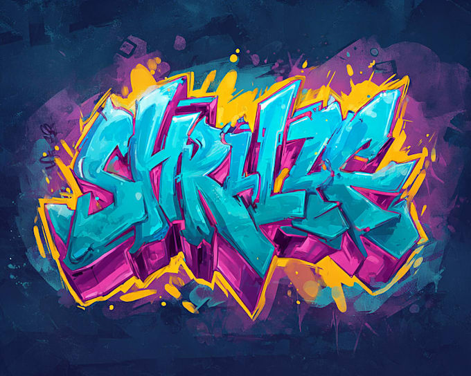 create custom graffiti art designs murals and wall arts