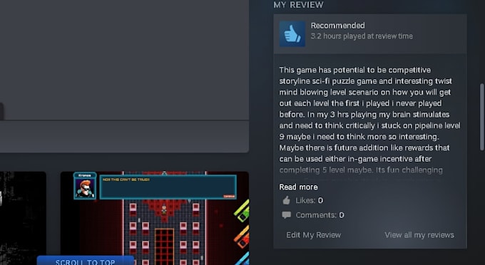 qa game tester player give review