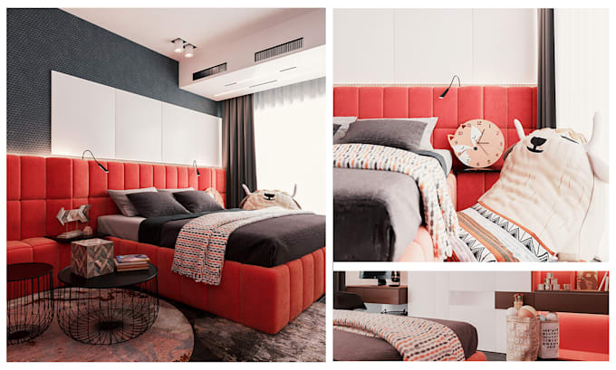 create fast 3d interior rendering in 24 hours