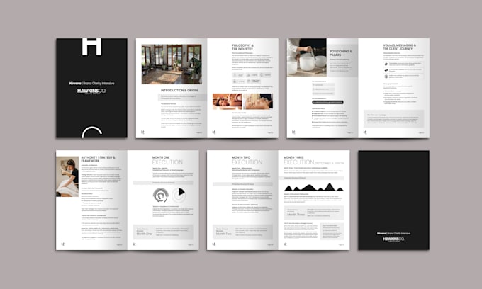 design professional white paper or report