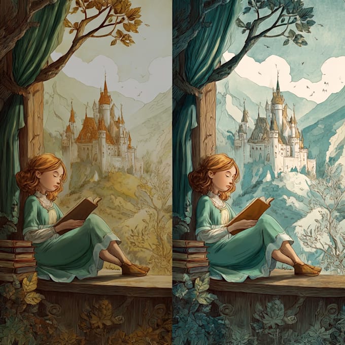 illustrate your storybook for print and KDP