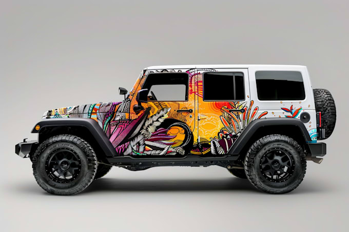 design a platinum quality vehicle wrap
