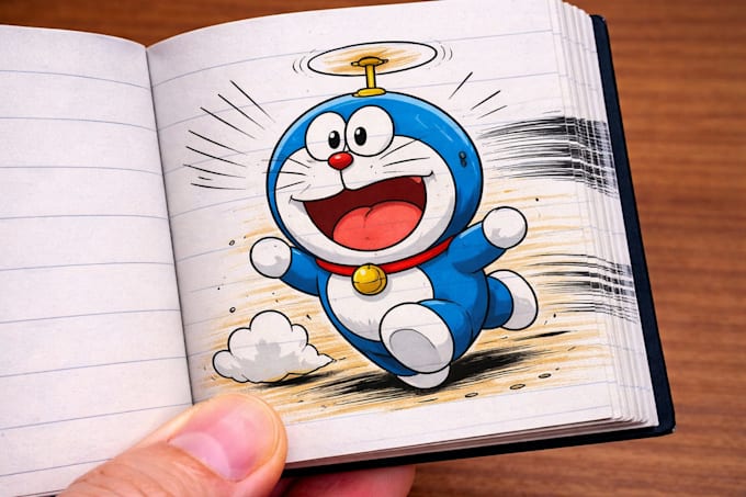create custom flipbook illustrations and animations