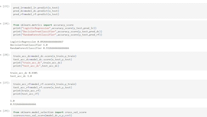 do data analysis and ml engineering