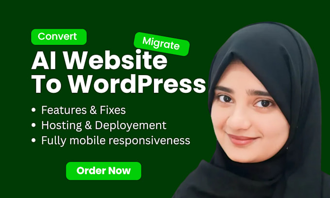 convert lovable to wordpress ai website to wordpress