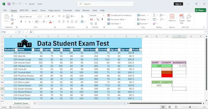 do excel data analysis