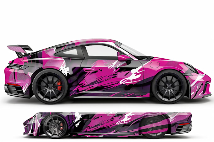 design vehicle wrap and truck decals