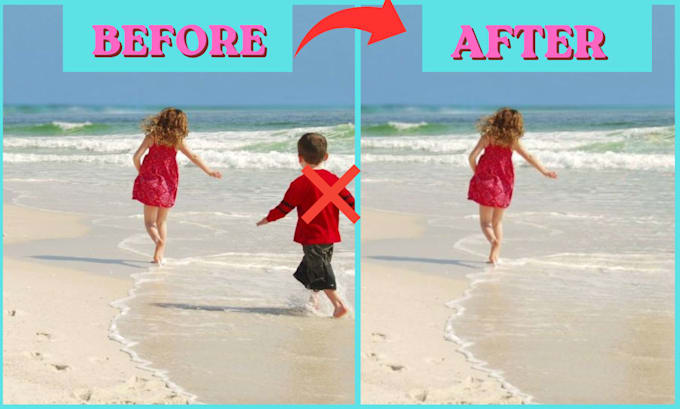remove objects, people, or backgrounds from photos professionally