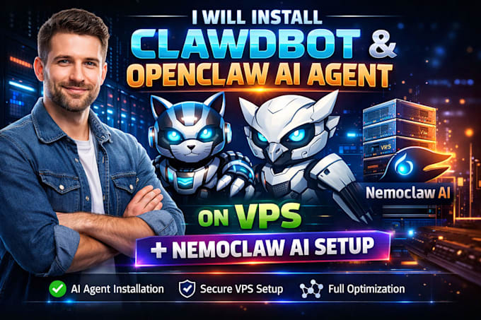 install clawdbot, openclaw ai agent on vps nemoclaw ai setup