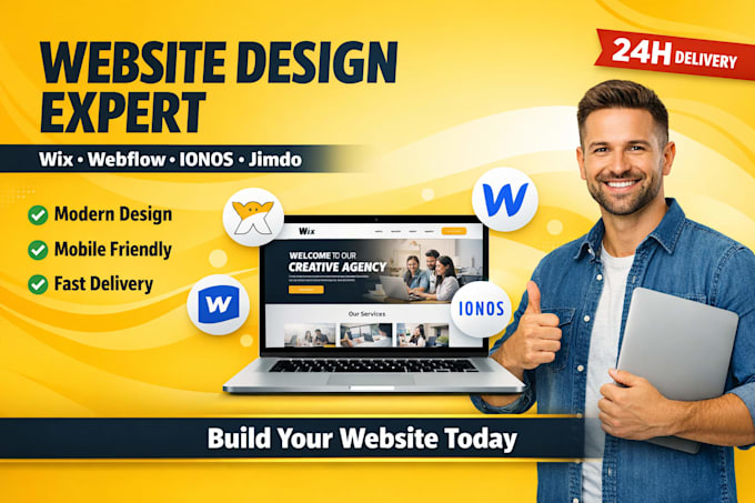 create ionos jimdo webflow cm4all strato wix website wizishop
