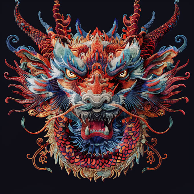 do complex embroidery digitizing in dst, pes, cnd, jef, pxf