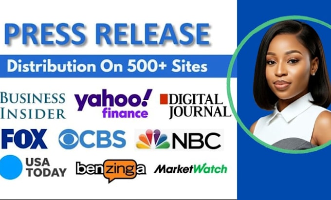 submit press release with high da backlinks and media distribution