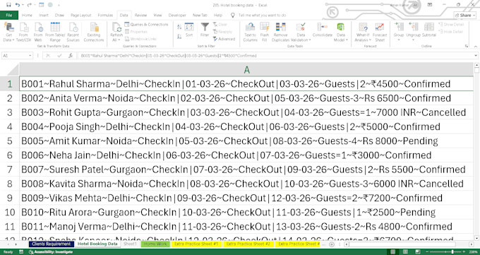 clean and prepare your dataset for analysis