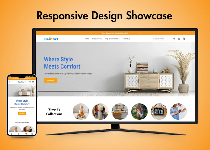 do shopify website design or redesign for your brand in 24h