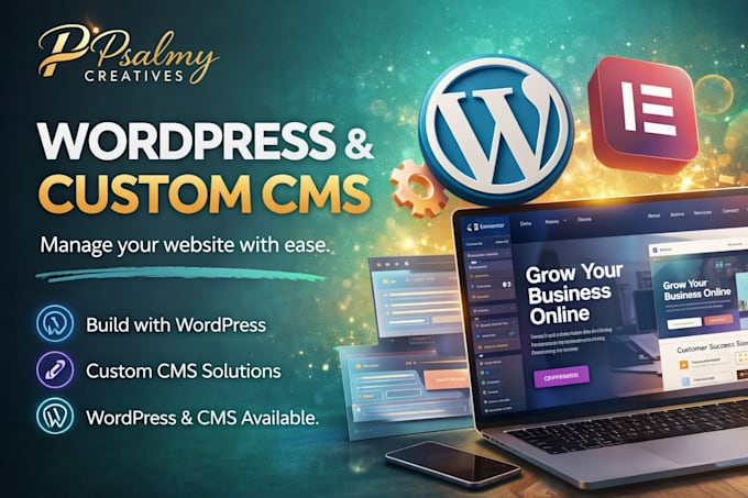 Build a modern, responsive website for your business by Mcpsalmy01 | Fiverr