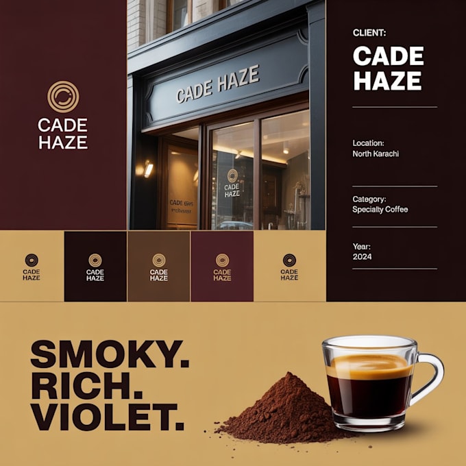 design premium brand identity