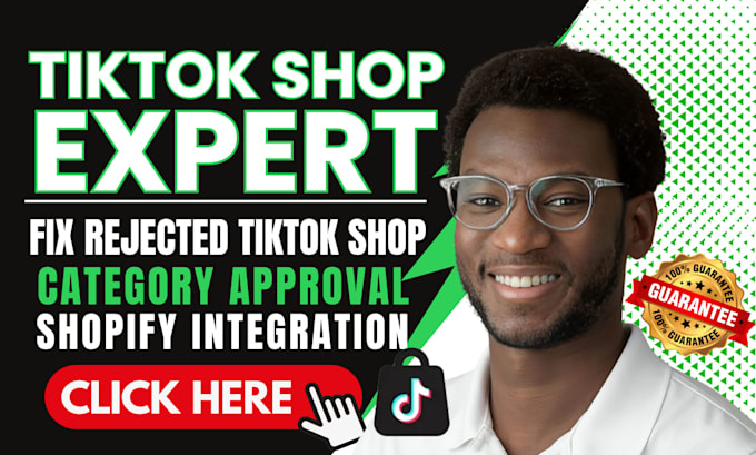 help setup fix usa tiktok shop tiktok dropshipping rejected, category approval