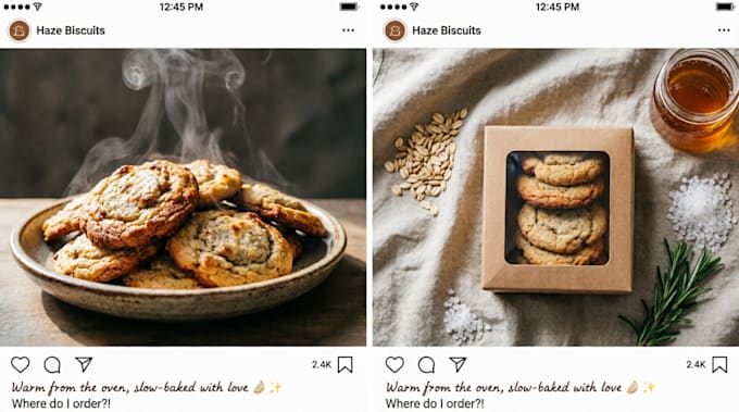 make premium brand identity