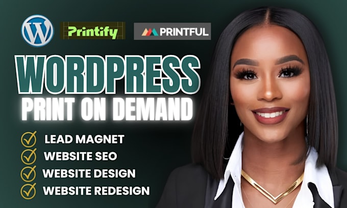 build a print on demand wordpress woocommerce store with printful or printify
