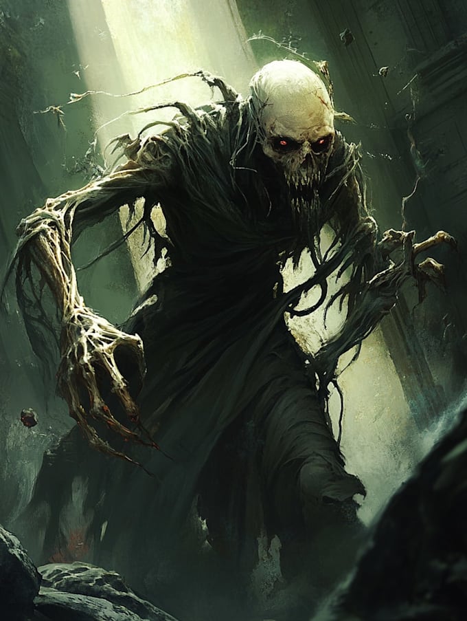 horror and fantasy horror character