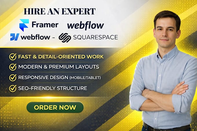 design or clone framer webflow squarespace or figma website