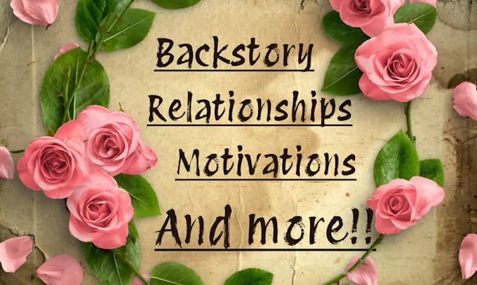 make your character backstory