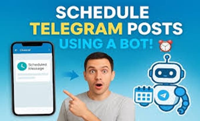 create a custom telegram bot,auto posting,auto forwarding,group manager bot