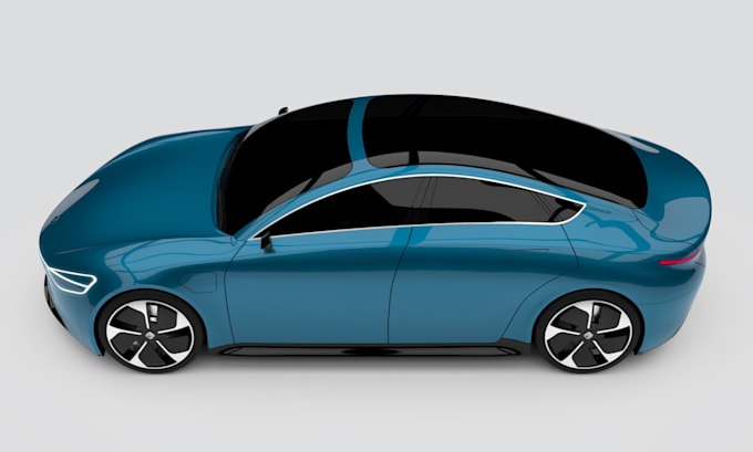 create 3d car model, car rig, car rendering, exterior and interior for game