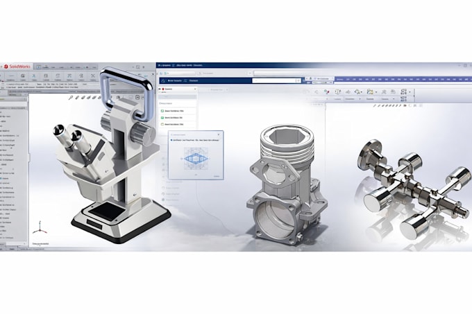 Do 3d cad modeling for 3d printing product design solidworks industrial ...