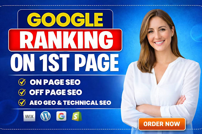 optimize website onpage technical SEO wordpress shopify wix squarespace website