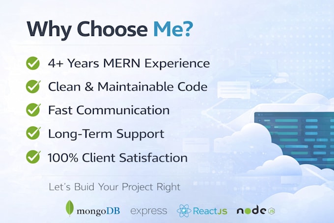 build your saas web app, startup mvp, or full stack web application