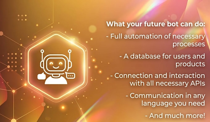 develop a custom bot using python and fastapi