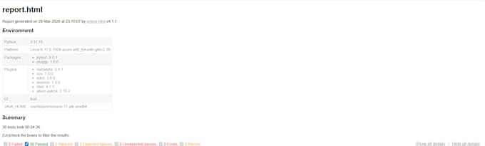 build a custom advanced selenium python pom framework