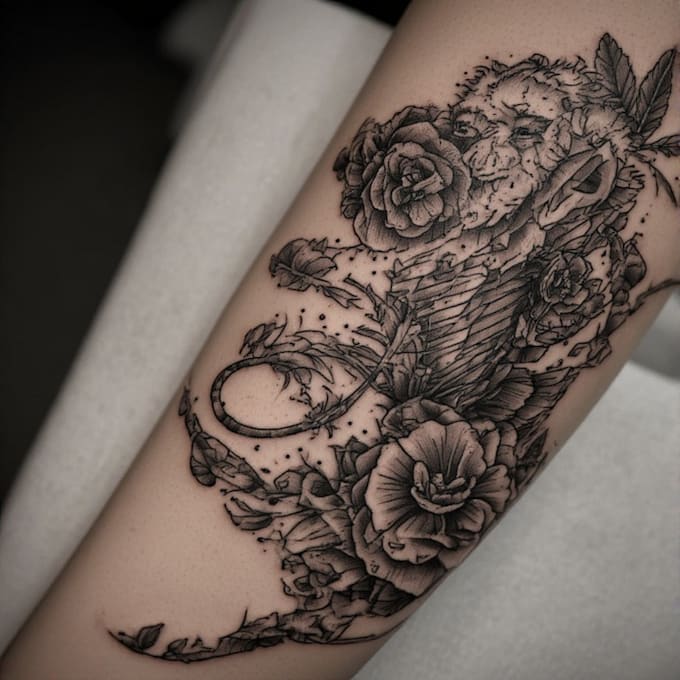 design professional creative tattoo design