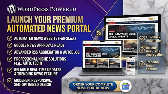 create autoblog rss reader autopilot wordpress automated news magazine rss feeds