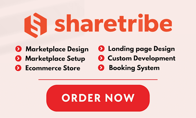 build a custom sharetribe marketplace with flex go mvp development weweb develop