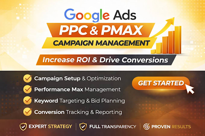 setup and manage google ads PPC and pmax to boost ROI