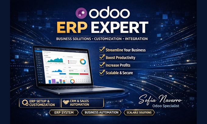 do odoo development, customization, integration, modules, python and erp setup
