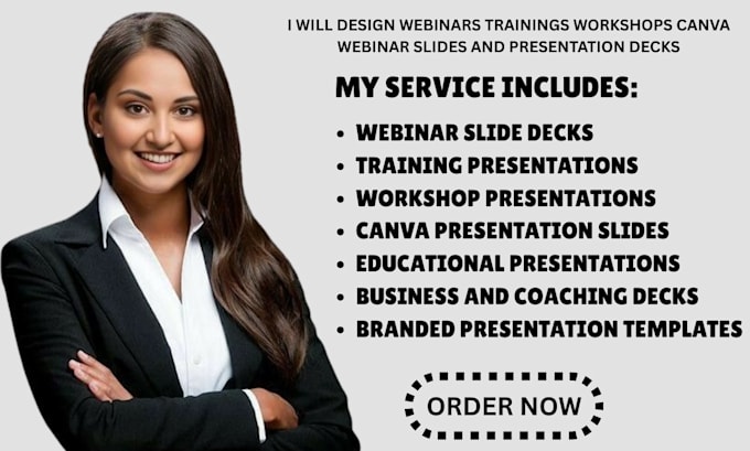design webinars trainings workshops canva webinar slides and presentation decks