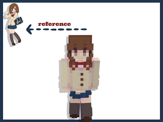 create a custom aesthetic or anime minecraft skin
