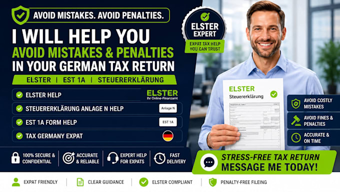 help you avoid mistakes and penalties in your german tax return elster est 1a