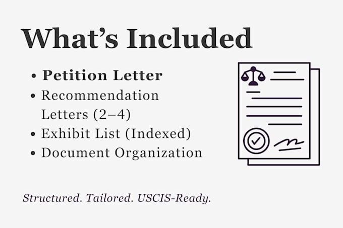 draft your eb2 niw, eb1a or o1 petition documents