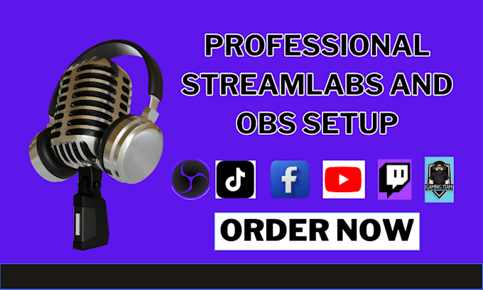 setup obs studio, streamlabs for twitch, whatnot, overlay for youtube podcast