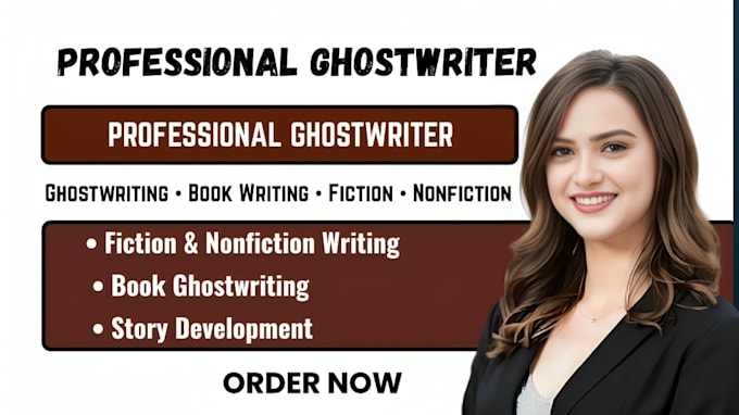 ghostwrite up to 50k non fiction ebook self help, ebook writer and fiction book