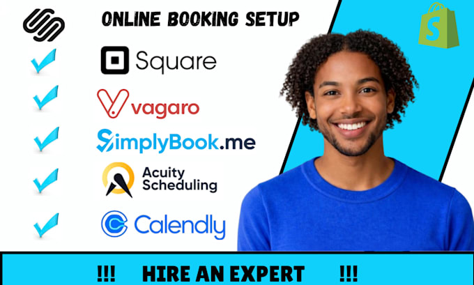 setup appointment booking calendly square vagaro acuity scheduling simplybookme