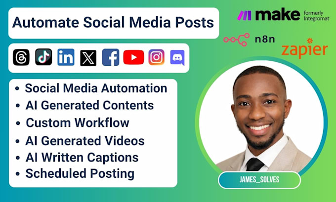 social media automation make com n8n automation manychat instagram dms ai agent