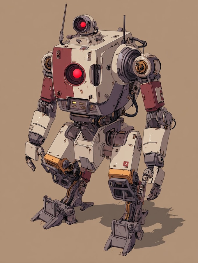 high quality robot, mecha concepts
